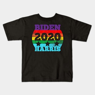 Biden Harris 2020 Joe Biden Kamala Harris 2020 LGBTQ PRIDE T Shirt Kids T-Shirt